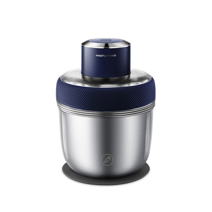 摩飞电器（Morphyrichards）【国家补贴】绞肉机 家用套娃绞馅机碎肉机 电动多功能辅食料理机打蒜搅拌机 不锈钢三碗 MR9401A