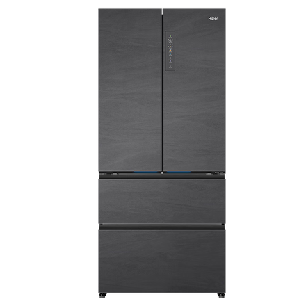 海尔（Haier）501L全空间保鲜零距离自由嵌入式法式多门电冰箱家用一级能效超薄BCD-501WGHFD14S8U1国家补贴20%