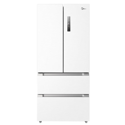美的（Midea）508升法式多门四开门一级能效双系统双循环除菌净味国家补贴20%家用冰箱大容量BCD-508WTPZM(E)白