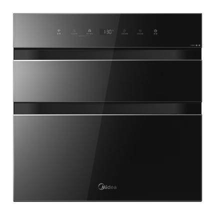 美的（Midea）母婴仓消毒柜嵌入式家用 厨房餐碗柜 紫外线+光波 热风烘干 婴儿奶瓶130L三层大容量灭菌舱130B03