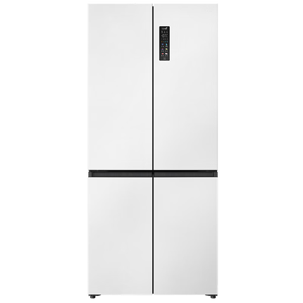 TCL 455升T9超薄平嵌十字对开门58cm嵌入式电冰箱大容量家用一级能效双循环国家补贴R455T9-UQ