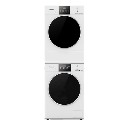 松下（Panasonic）白月光4.0 纯平全嵌洗烘套装 10kg滚筒洗衣机+变频热泵烘干机 除毛洗烘1531N+1531NR 家电国家补贴