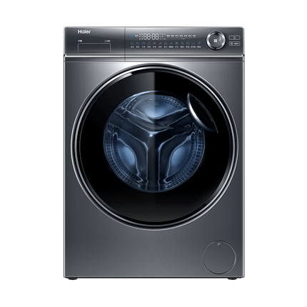 海尔（Haier）滚筒洗衣机全自动 云溪冠军版376 XQG100-BD14376LU1 超薄10公斤 家电国家补贴 超薄以旧换新 家用