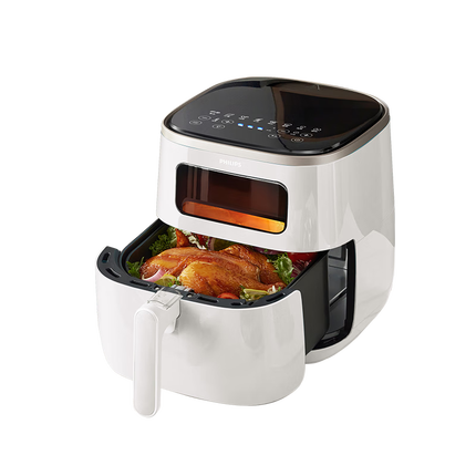 飞利浦（PHILIPS）【国家补贴】海星空气炸锅家用5.6L大容量 智能触屏 多功能全自动 HD9257/20