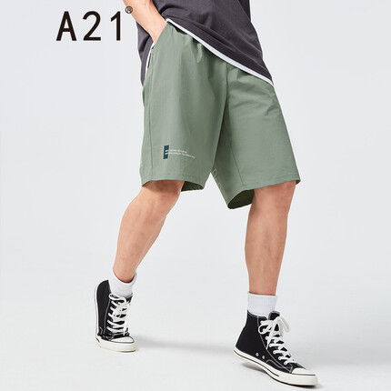 短裤久违发车以纯a21男士休闲裤34元好价立减103元