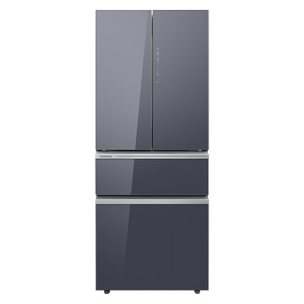 西门子（SIEMENS）462升法式多门四开门净味零度保鲜百变储鲜嵌入家用冰箱 家电国家补贴 以旧换新 玄冰蓝KF72FVAU0C