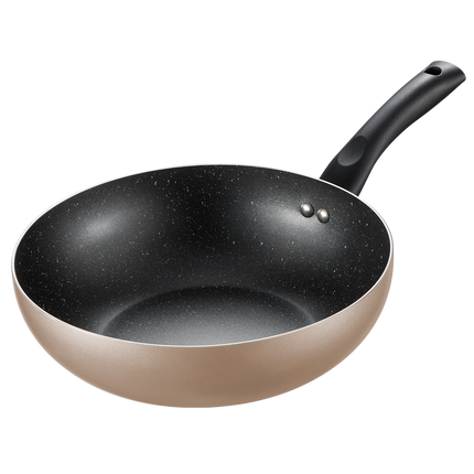 美的（Midea）不粘锅炒锅 平底炒菜锅煎锅电磁炉燃气灶通用少油烟家用礼品