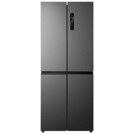 TCL 408升十字对开双开四开门一级能效双变频风冷无霜大容量超薄家用电冰箱国家补贴BCD-408WPJD