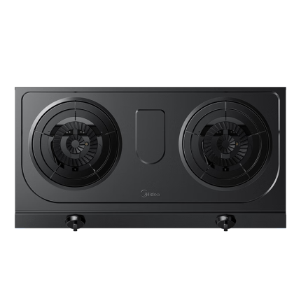 美的（Midea）家用燃气灶双灶5.2KW大火力灶具天然气灶煤气灶双灶台式炉具猛火灶炉灶 台式免安装 JZT-TX3