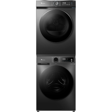 小天鹅(LittleSwan)洗烘套装 10KG滚筒洗衣机全自动+热泵烘干机 1.1洗净比 除菌除螨 TG100APUREPRO+02 家电国家补贴