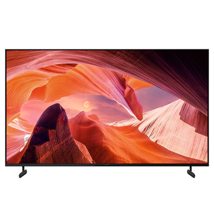 索尼(SONY) KD-55X80L 55英寸 广色域智能电视 X1画质芯片 杜比视界 4KHDR 液晶全面屏