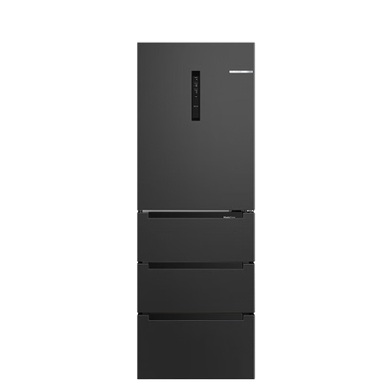 博世（BOSCH）406L多门四开门风冷无霜 超薄机身家用变频电冰箱 智能互联 支持国家补贴 KMF40A97TI 魔术变温空间