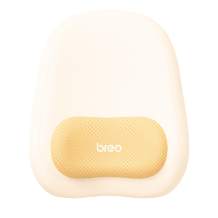 倍轻松（breo）腰部按摩器Back5Lite按摩垫靠垫 肩腿背部颈椎按摩仪器揉捏热敷便携 送父母亲男女朋友生日礼物