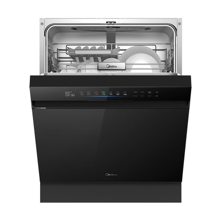 美的（Midea）【万向X6Pro】嵌入式洗碗机15套一级容积率105℃热风烘干四星消毒7天存储变频自清洁滤网洗消一体