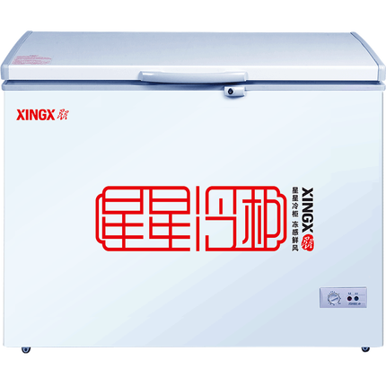 星星（XINGX） 219升小型冰柜家用 冷藏冷冻转换冷柜 大容量单温单箱低霜 顶开门冰箱 BD/BC-219E国家补贴
