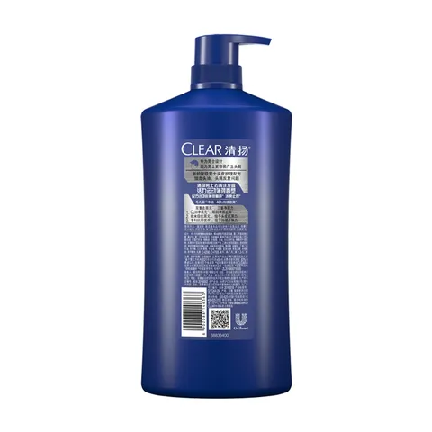 清扬（CLEAR）男士蓬松去屑洗发水1.2kg 止痒活力运动型1200g 图片 3