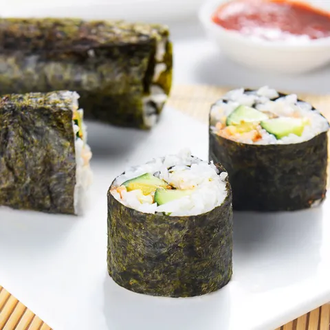 金鹏 海苔寿司 寿司海苔大片装30张 紫菜包饭材料食材家用可即食  【推荐高品质】30片海苔/80g 图片 4
