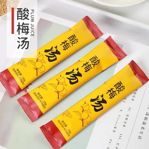 张太和 酸梅汤300克/盒 酸甜好喝山楂陈皮乌梅汤玫瑰茄茶专享 酸梅汤300g【10g*30】 图片 3