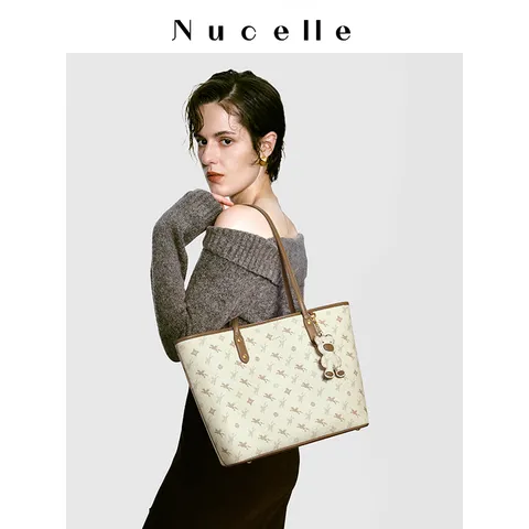 纽芝兰（NUCELLE）Angelababy同款飞马托特包2026单肩手提大容量女士包开学生日礼物 图片 5