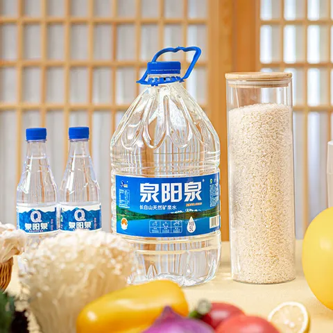 泉阳泉（QUANYANGQUAN） 长白山天然矿泉水饮用水5L*4桶 整箱装1箱 5L*4桶 图片 9