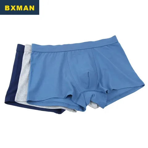 BXMAN 男士平角裤 3条装 L
