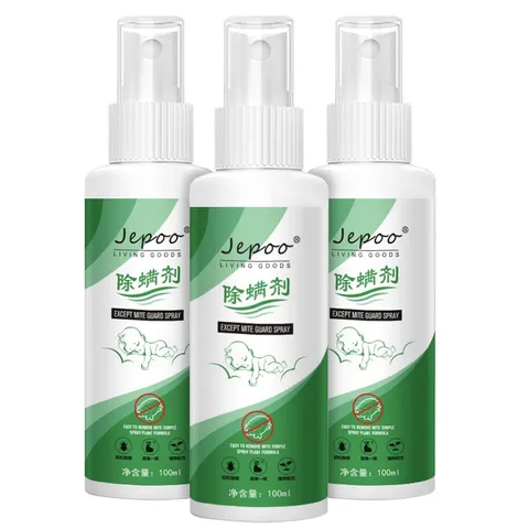 Jepoo除螨虫喷雾剂家用植物床上贴免洗防去螨虫喷剂 100ml 1瓶 图片 7