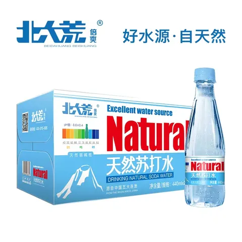 北大荒倍爽 天然苏打水440ml×24瓶
