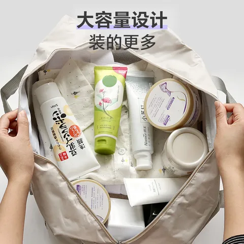 班哲尼旅行包男女士大容量可套拉杆行李箱收纳待产包出差健身手提斜跨袋 图片 3