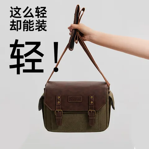 锐玛（EIRMAI）L11 青云系列单反包相机包单肩摄影包数码收纳包帆布防水旅行背包 图片 3