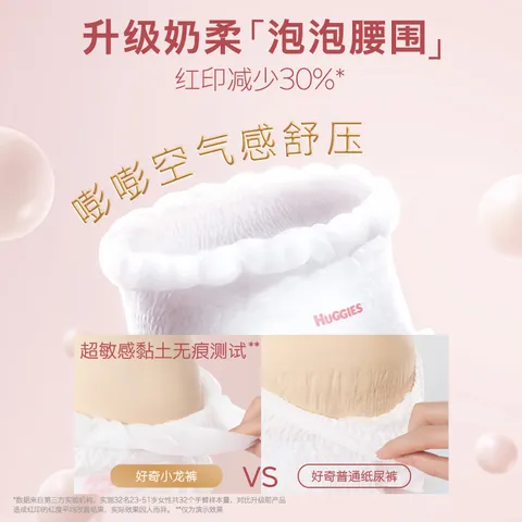 好奇（Huggies）皇家小龙裤拉拉裤XXXL50片(17kg以上)特惠【30倍爆吸】 图片 2