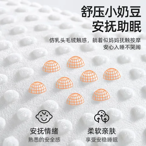 贝肽斯防吐奶斜坡垫婴儿喂奶斜坡枕新生儿宝宝防呛奶溢奶哺乳枕 0-6个月 图片 6