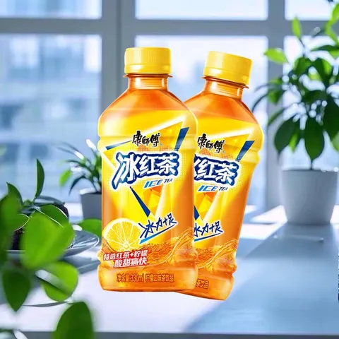 康师傅冰红茶330ml小瓶冰爽畅快香醇红茶聚会饮品 冰红茶330ml*1瓶 图片 4