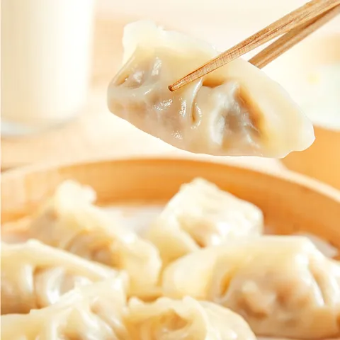 思念菌菇三鲜蒸煎饺1kg约50只 早餐饺子速食 图片 6