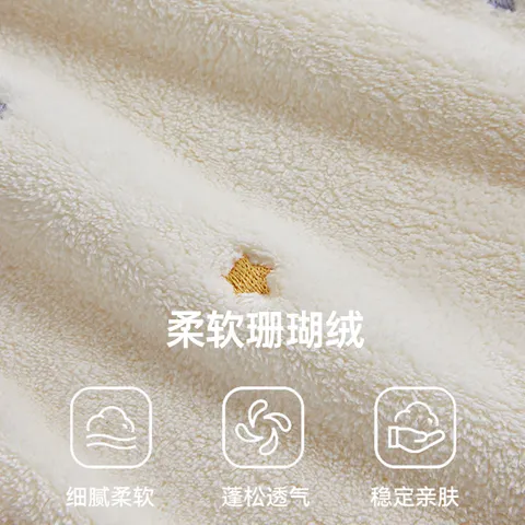 三利5A抗菌干发帽女吸水毛巾速干帽发巾浴帽擦头巾包头洗头发 白色 图片 4