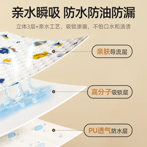 贝肽斯口水巾婴儿围嘴新生儿宝宝纯棉防吐奶柔软透气吃饭围兜 航海之旅(花瓣款 3条装) 25×25cm*加大圈领 图片 4