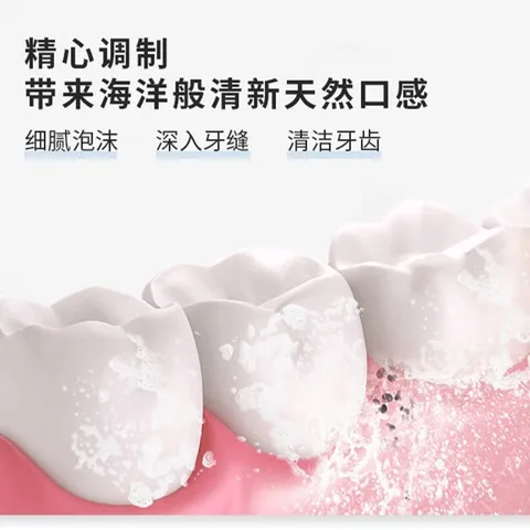 冷酸灵极地白抗敏感泵式按压式牙膏套装 美白护龈 清新口气 专研抗敏泵 泵式2支+软管3支 500g*1套 图片 2