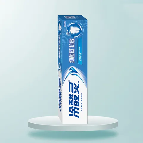 冷酸灵抑菌斑抗敏牙膏（特含SDC健齿素 减少牙菌斑）呵护牙齿清新口气 【商超同款】防菌抗敏140g 图片 2