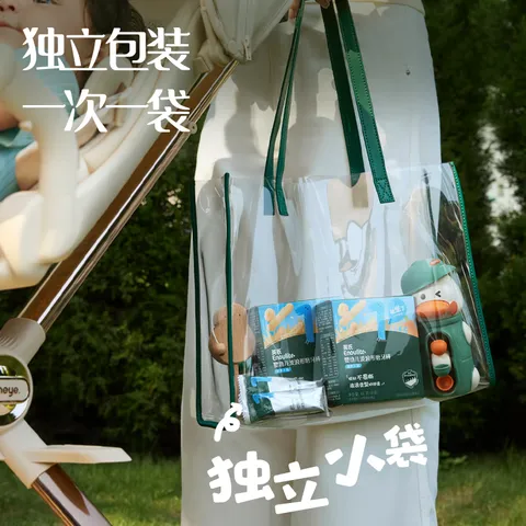 英氏（Engnice）【6个月以上宝宝专区】婴幼儿高铁米粉辅食零食果泥米饼 磨牙棒（原味） 64g*1盒 图片 7