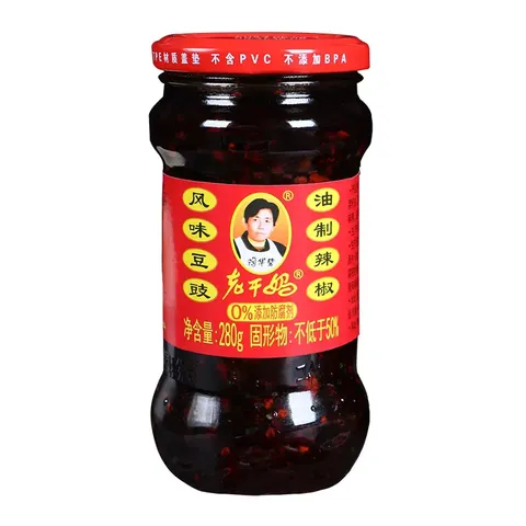 陶华碧老干妈 豆豉油制辣椒 280g