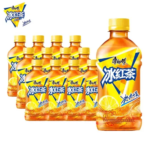 康师傅冰红茶330ml小瓶冰爽畅快香醇红茶聚会饮品 冰红茶330ml*1瓶 图片 5