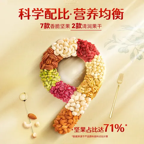 三只松鼠每日坚果750g30袋独立包装腰果开心果干休闲零食礼包端午团购送礼 图片 5
