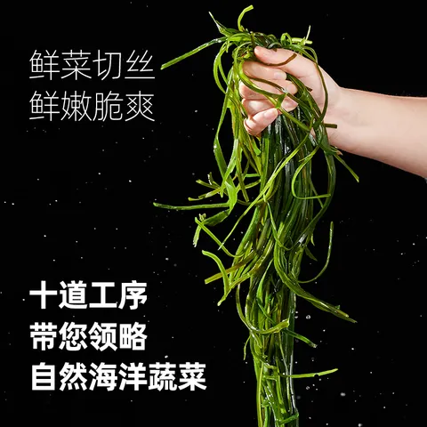 小海故事有机压缩海带丝 净重16g*10片 高泡发免洗小圆饼 源头直发 图片 3