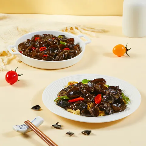 燕之坊东北黑木耳 100g 长白山干木耳特产 肉厚无根干货凉拌菜炒菜火锅 图片 7