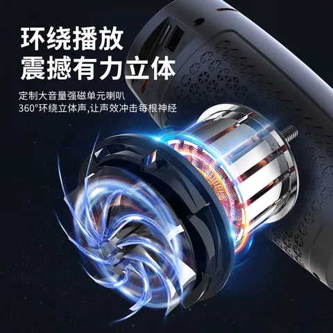 便携幻彩蓝牙音箱 迷你小型音响无线便携式高音质户外车载家用可插卡全面屏炫彩低音炮小音箱 【黑色】幻彩蓝牙音响 图片 7