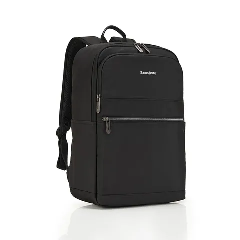 Samsonite/新秀丽 男大容量通勤商务15.6英寸电脑双肩包黑色