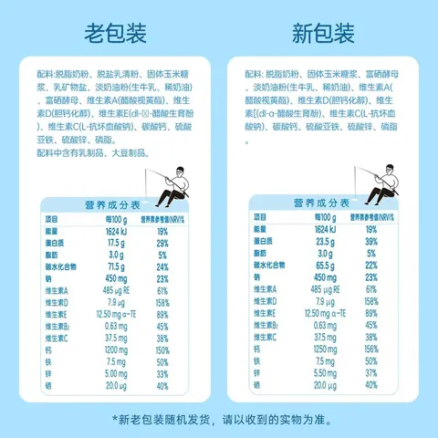 伊利中老年高钙低脂富硒奶粉 中老年奶粉 端午节礼品礼盒 营养 850g*2 图片 10