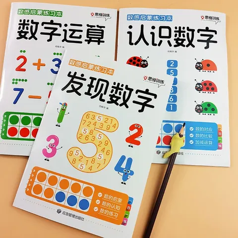 幼小衔接数感启蒙练习本幼儿趣味数学思维练习册一日一练幼小衔接数感启蒙练习专项入门提高认识数字数字运算练习册书籍 【入门篇】发现数字-单本 无规格 图片 6