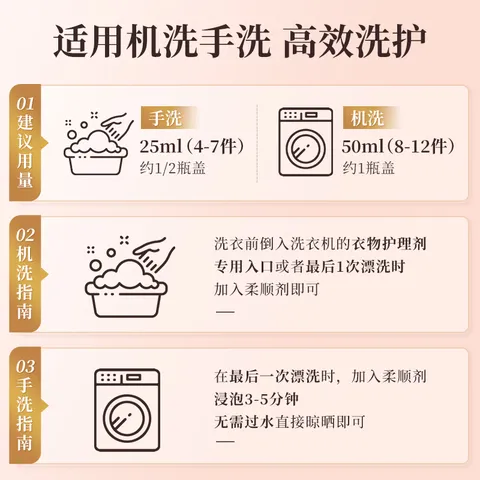 蔬果园衣物柔顺剂乌木玫瑰香氛1kg*3瓶 防静电持久留香纯净温和抗皱亲肤 图片 8
