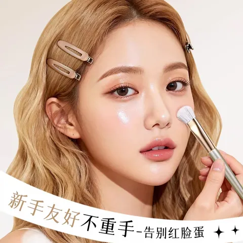 格蒙（GECOMO）坡型腮红修容刷化妆刷美妆工具晕染修容柔软化妆师批发刷子 坡型腮红修容刷 图片 4