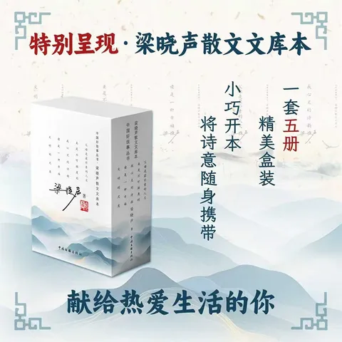 梁晓声散文文库本 全五册 散文 梁晓声著替你卸下全天班味 5本小书把好累换成人间值得 图片 2